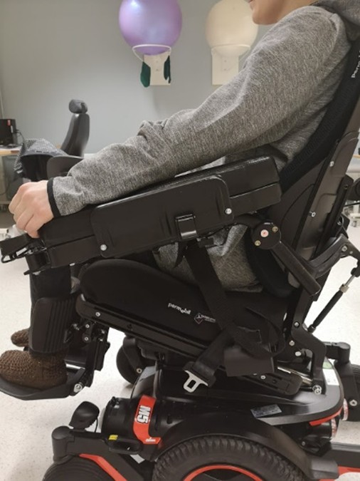 En person i rullestol