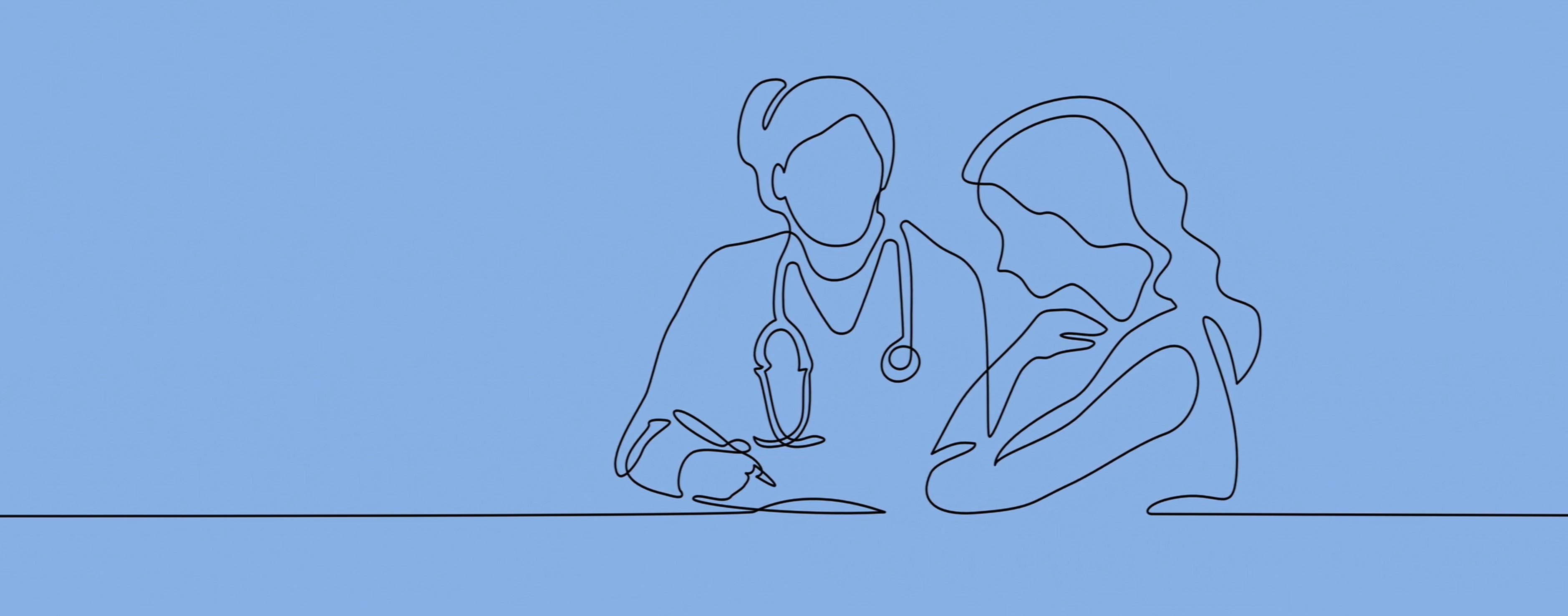 En tegning av en hund