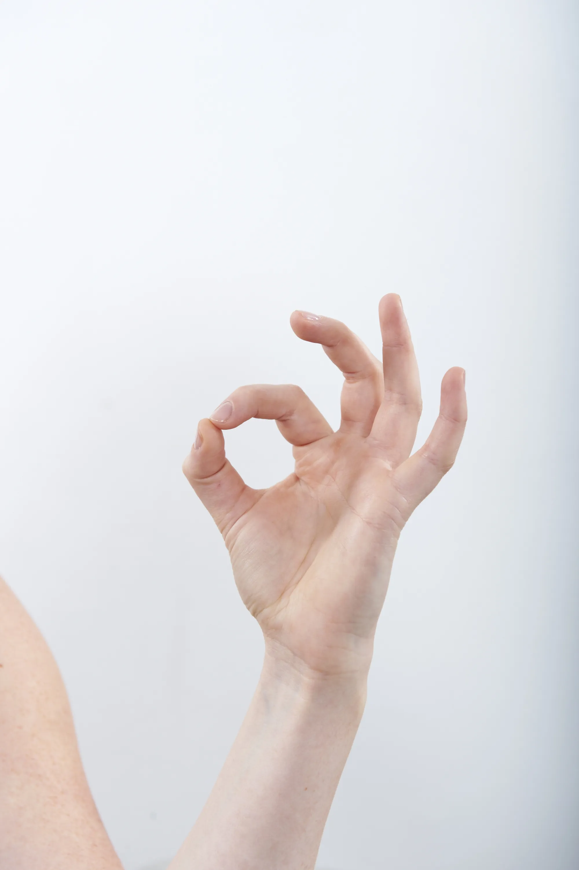 Tommel mot pekefinger